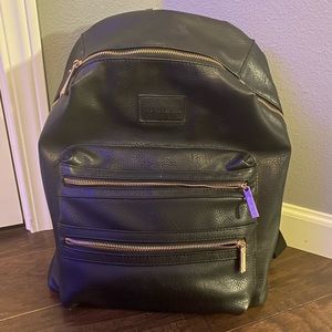 Honest Co diaper backpack (black) - EUC